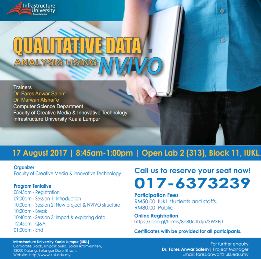 Qualitative Data Analysis Using NVIVO - Infrastructure University Kuala ...