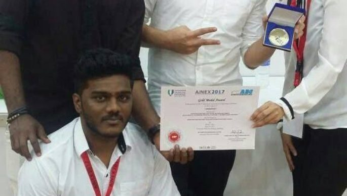 GOLD MEDAL @ Advanced Innovation & Engineering Exhibition (AiNEX 2017)