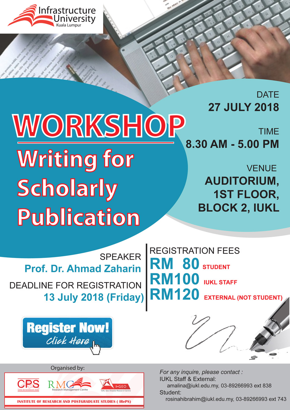 research writing and publication workshop