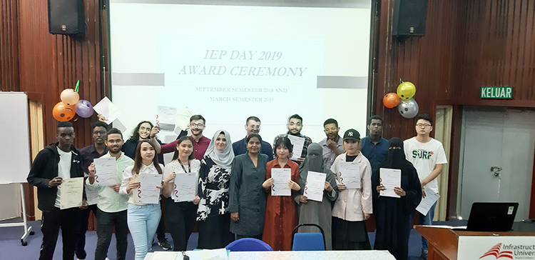IEP Completion Ceremony (September/October Semester 2018)