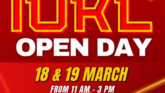 Open Day 18 to 19 March 2023